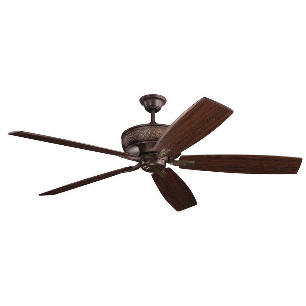 Kichler Lighting Monarch 70 in. 97W 5-blade Ceiling Fan in Tannery Bronze™