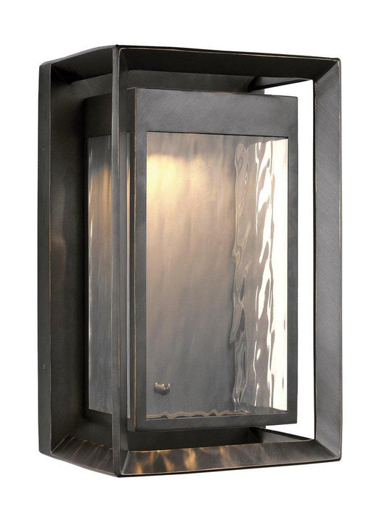 Visual Comfort & Co. Studio Urbandale 10 x 16-1/4 in. 26W 1-Light Integrated LED Outdoor Wall Sconce in Antique Bronze