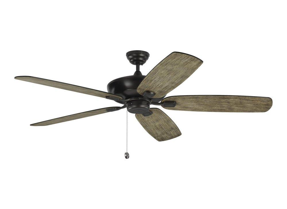 Visual Comfort & Co. Fan Sea Gull 60 in. 72W 120V 5509 cfm 5-Blade Ceiling Fan in Aged Pewter