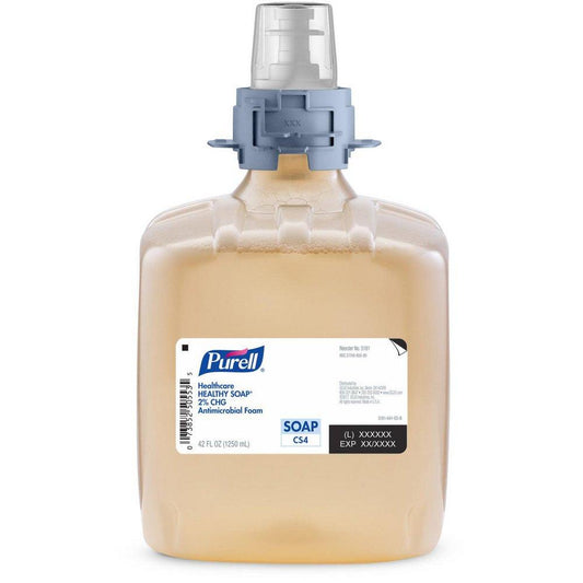 PURELL® Advanced 1250 ml 2% CHG Antimicrobial Foam Hand Soap (Case of 3)