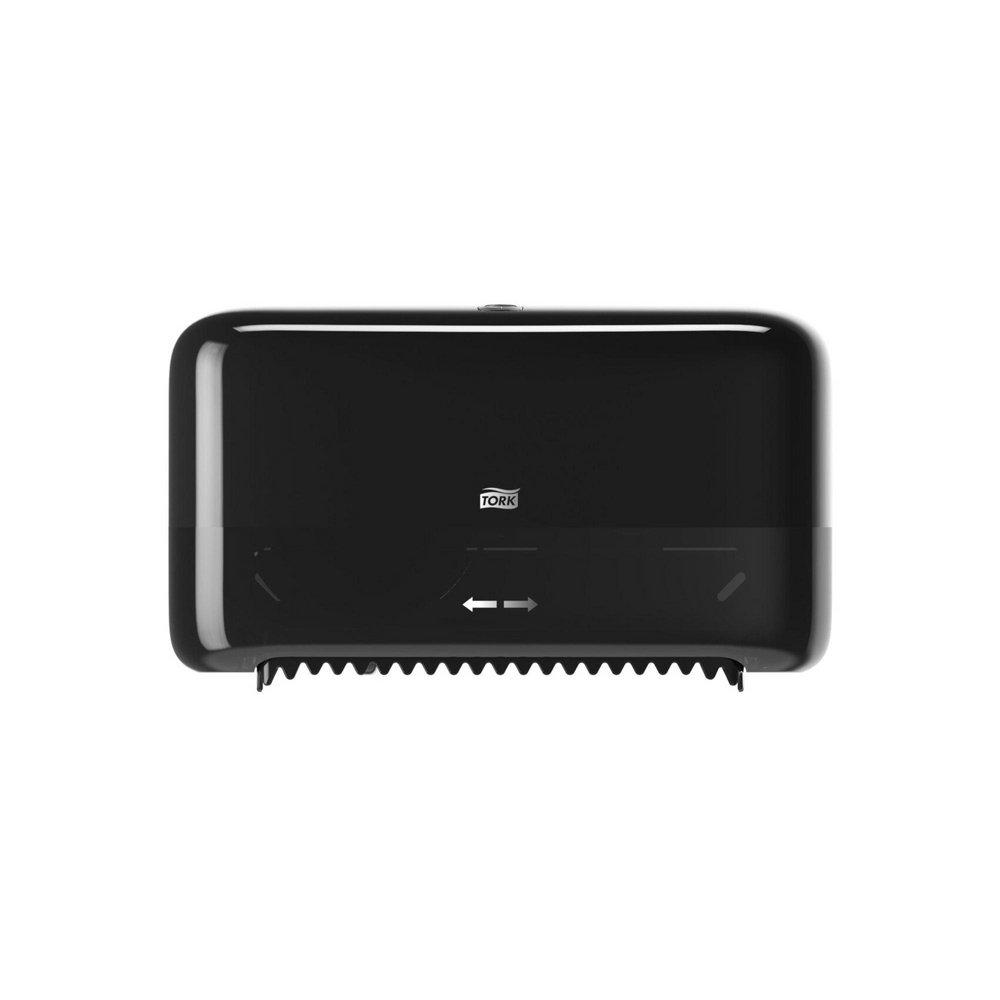 Tork Elevation OptiServe Coreless Toilet Tissue Dispenser in Black