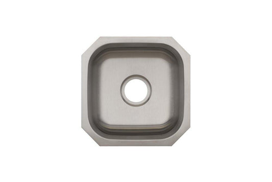 PROFLO® Plomosa 16 in. Undermount Stainless Steel Single Bowl Kitchen Sink