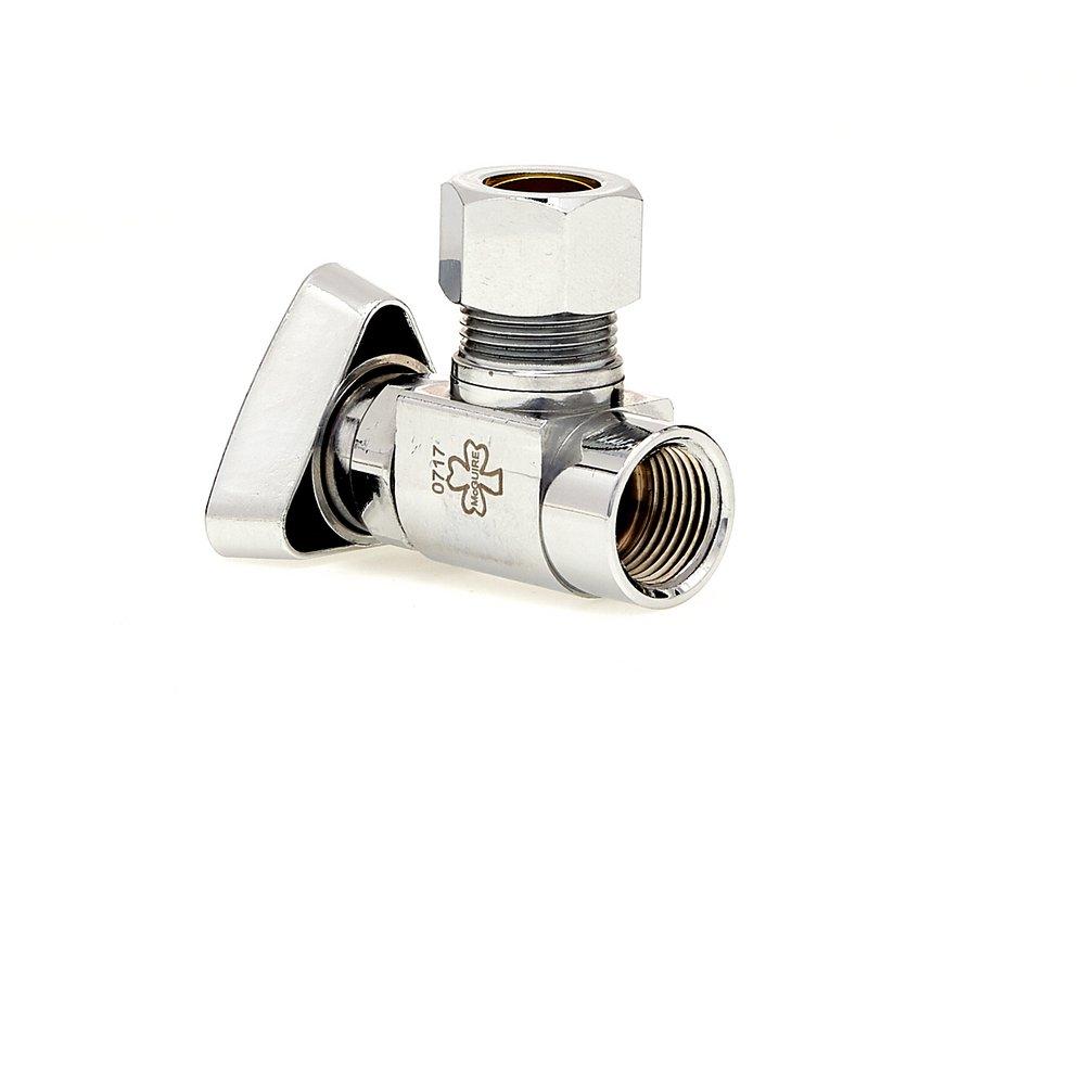 McGuire Manufacturing Convertible™ II 3/8 in x 1/2 in Loose Key Handle Angle Supply Stop Valve