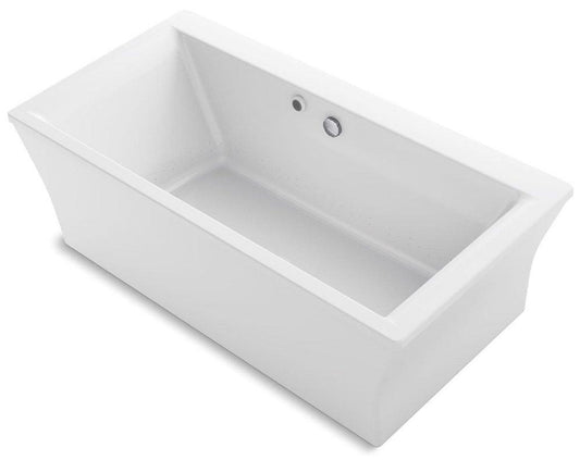 KOHLER Stargaze® 72 x 36-1/16 in. Freestanding Bathtub Center Drain in White