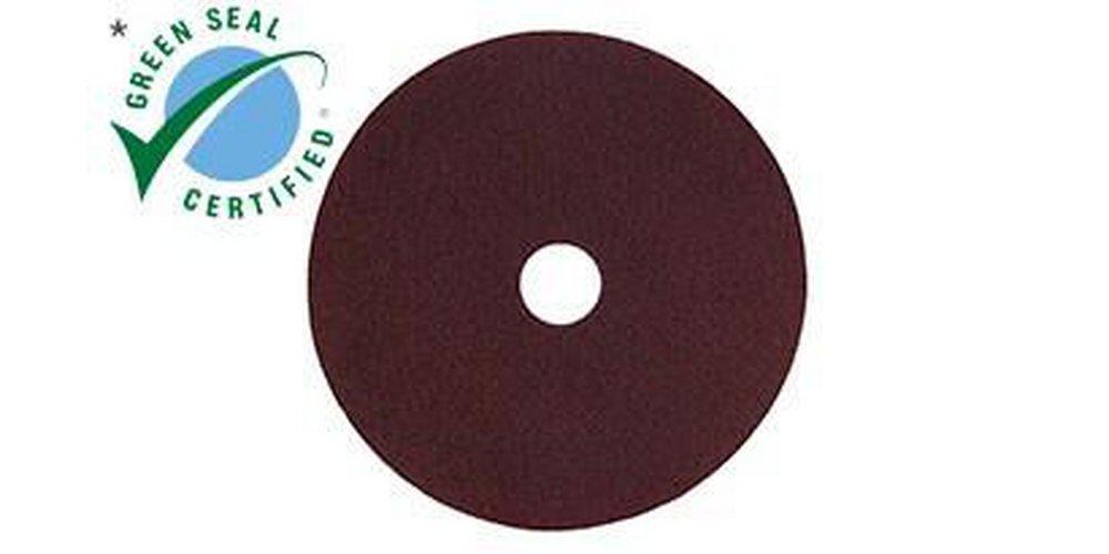 20 in. Surface Preparation Pad in Red and Maroon (Case of 5)