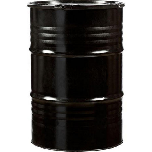 55 gal Carbon Steel Reconditioned Drum in Black