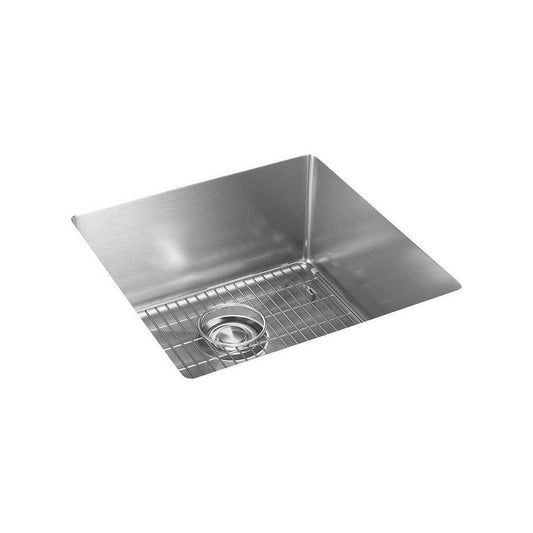 Elkay Crosstown® 18-1/2 in. Undermount Stainless Steel Single Bowl Kitchen Sink in Polished Satin