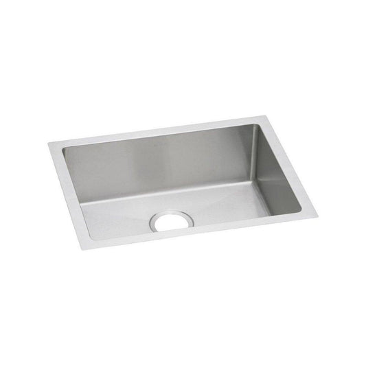 Elkay Crosstown® 23-1/2 in. Undermount Stainless Steel Single Bowl Kitchen Sink in Polished Satin