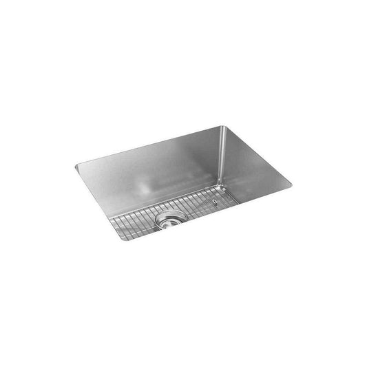 Elkay Crosstown® 23-1/2 in. Undermount Stainless Steel Single Bowl Kitchen Sink in Polished Satin