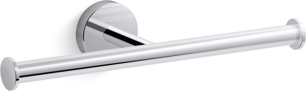 KOHLER Elate™ Double Post Toilet Tissue Holder in Polished Chrome