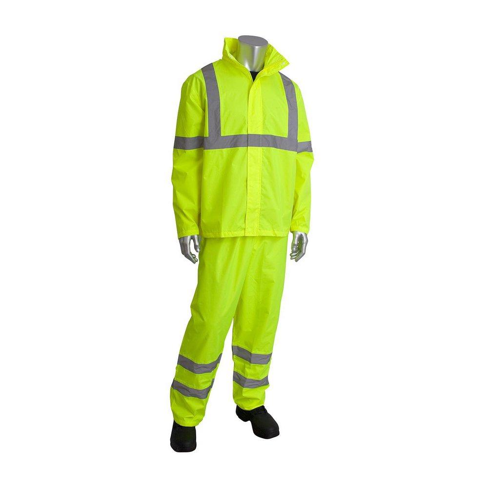 Viz™ Falcon™ Falcon Hi-Viz Rain Suit Set Ly 2XL/3XL