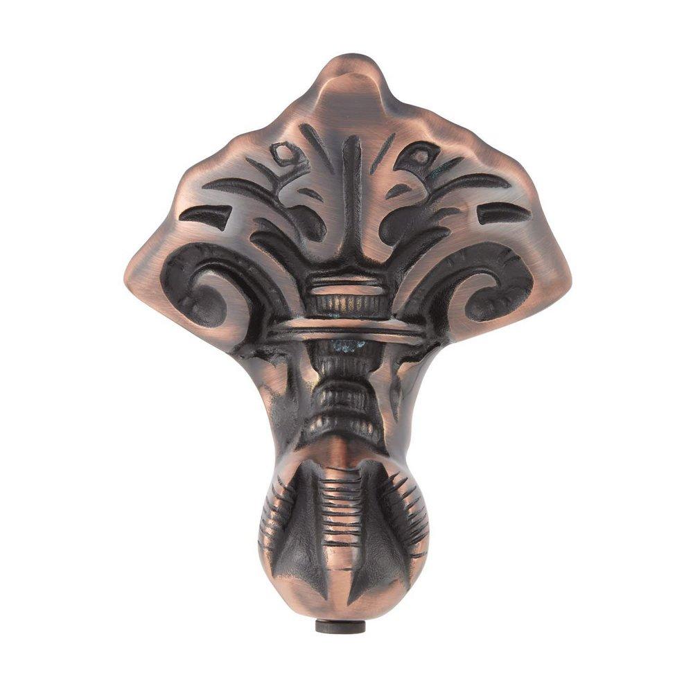 Signature Hardware Erica 57 x 30 in. Freestanding Clawfoot Bathtub with Right Drain in White - Less Drain Assembly