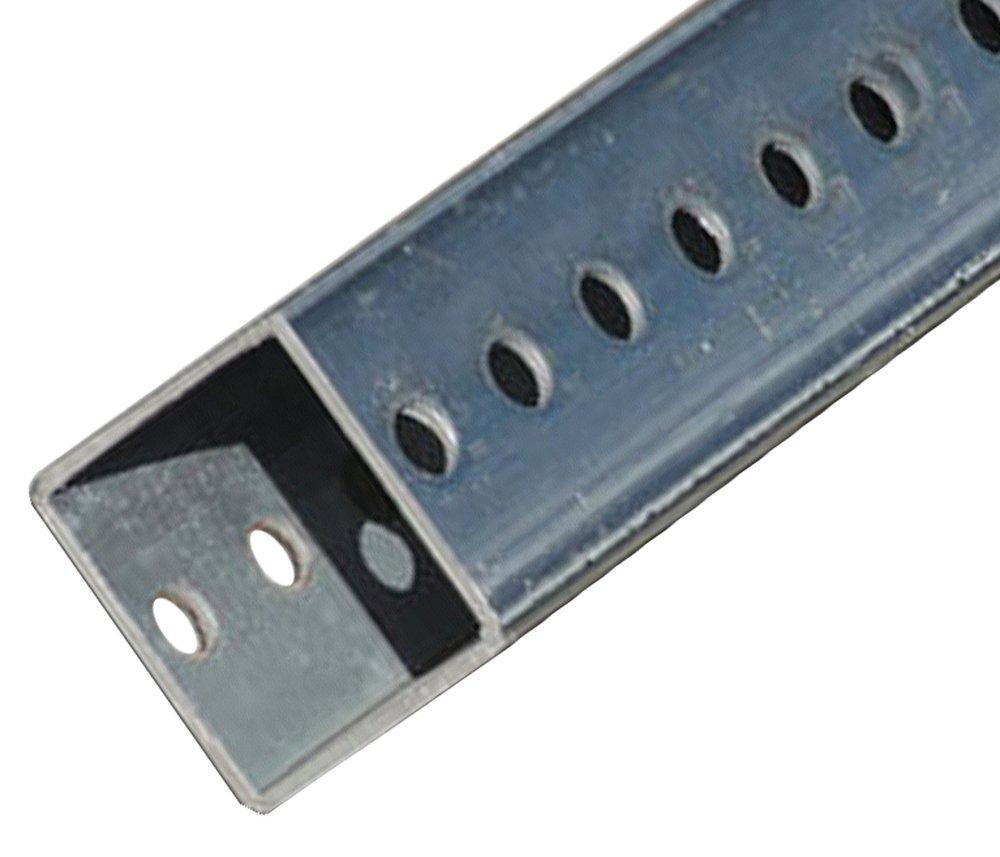 Galvanized Steel Square Post 8 ft.