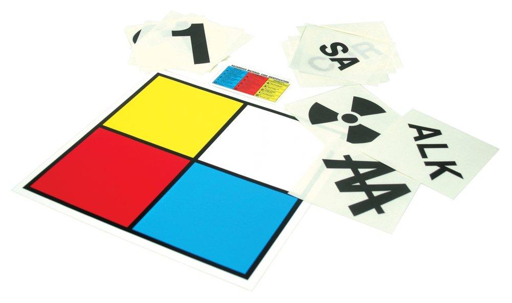 15 in. Aluminum NFPA Safety Placard