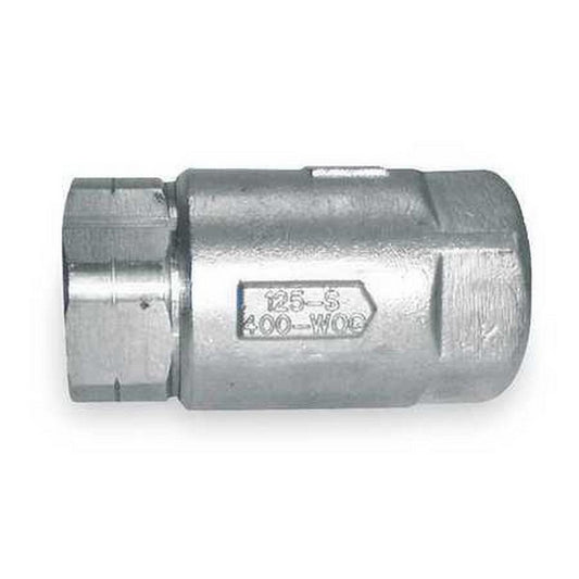 Chudnow S470 Series 3/8 in. Stainless Steel FPT Double Check Valve
