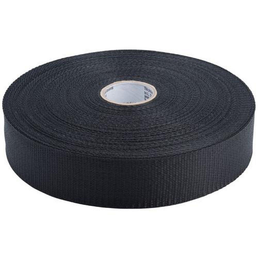 3 in. x 100 yd. Polypropylene Duct Strap in Black