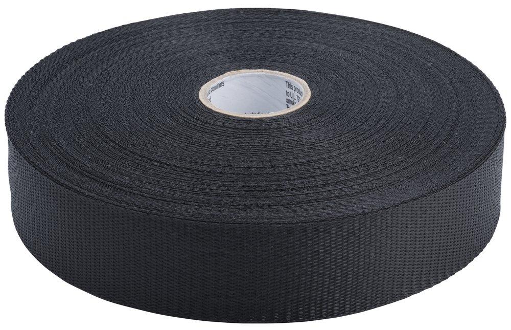 1-3/4 in. x 100 yd. Plastic Duct Strap in Black
