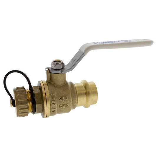 NIBCO PC-FP-600A-LF-HC 3/4 in. Forged Copper Alloy Full Port Press 250# Ball Valve
