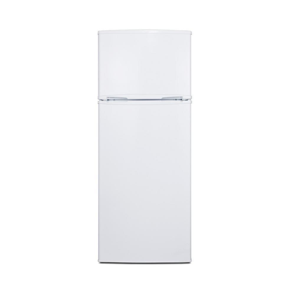 21-1/2 in. 7.1 cu. ft. Top Mount Freezer Refrigerator in White