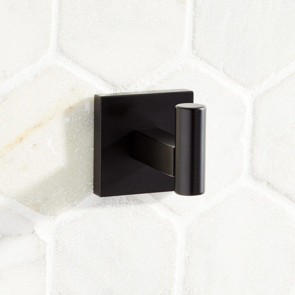 Signature Hardware Hibiscus Robe Hook in Polished Chrome