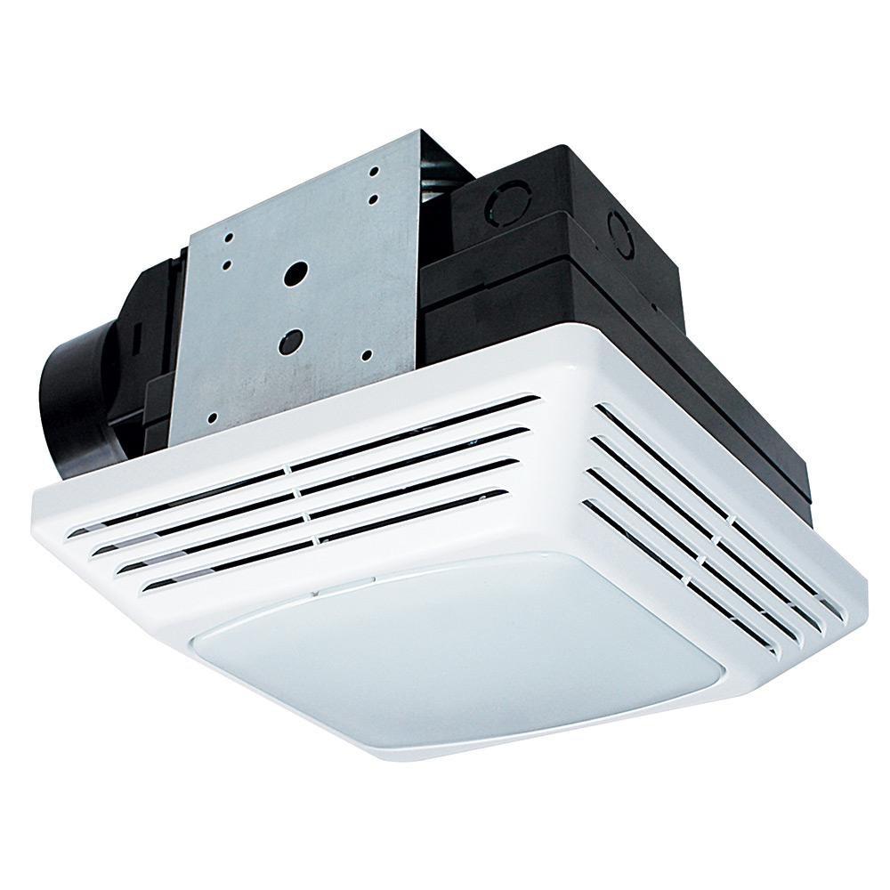 70 CFM CFM Bathroom Exhaust Fan in White