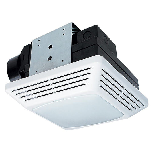 70 CFM CFM Bathroom Exhaust Fan in White