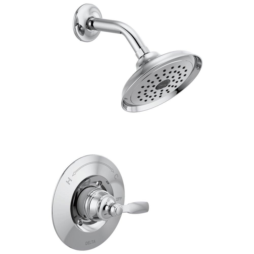 Delta Faucet Woodhurst™ One Handle Single Function Shower Faucet in Chrome (Trim Only)