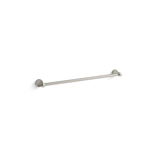 KOHLER Tempered™ 24 in. Towel Bar in Vibrant Brushed Nickel