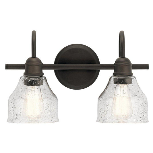 Kichler Lighting Avery™ 75W 2-Light Medium E-26 Incandescent Vanity Fixture in Olde Bronze