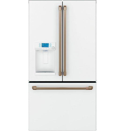 27.8 cu. ft. French Door Refrigerator in Matte White