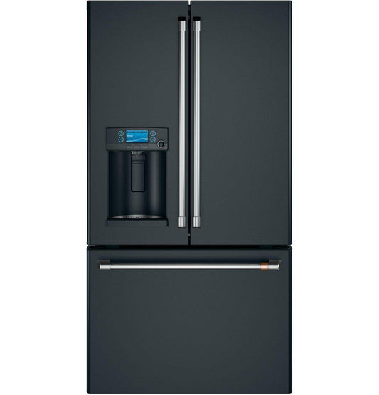 22.2 cu. ft. French Door Refrigerator in Matte Black