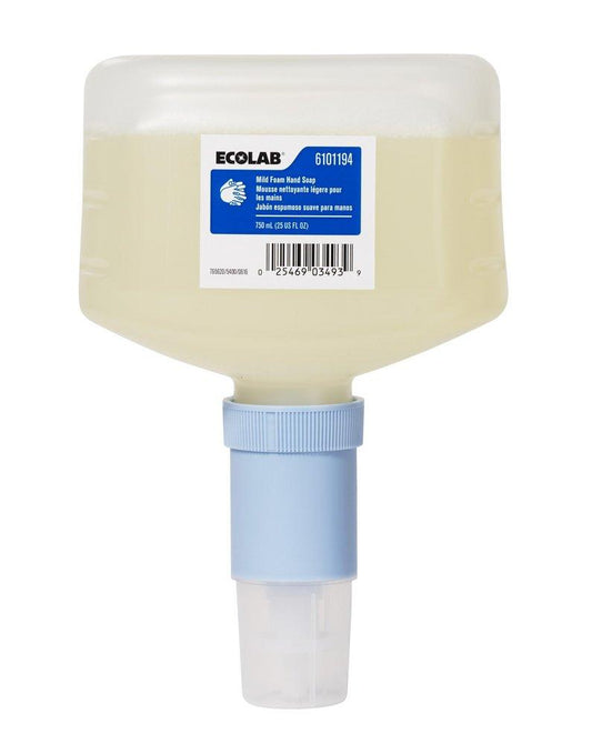 Ecolab Nexa™ 750ml Mild Foam Hand Soap (Case of 6)