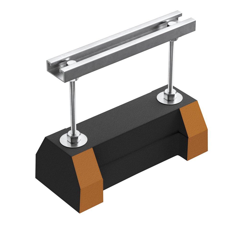 FNW® Figure 7707 12 in. Standard Rooftop Support Block Extension (13/16 in. Channel)