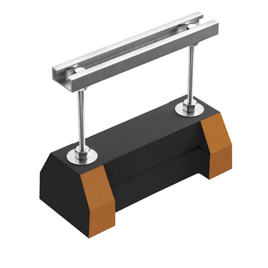 FNW® Figure 7707 12 in. Standard Rooftop Support Block Extension (13/16 in. Channel)