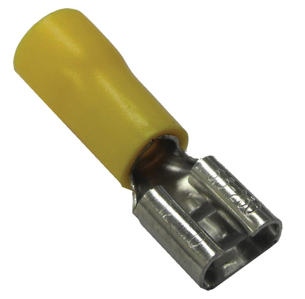 12-10 AGW Quick Disconnect Terminal in White (100-Piece)