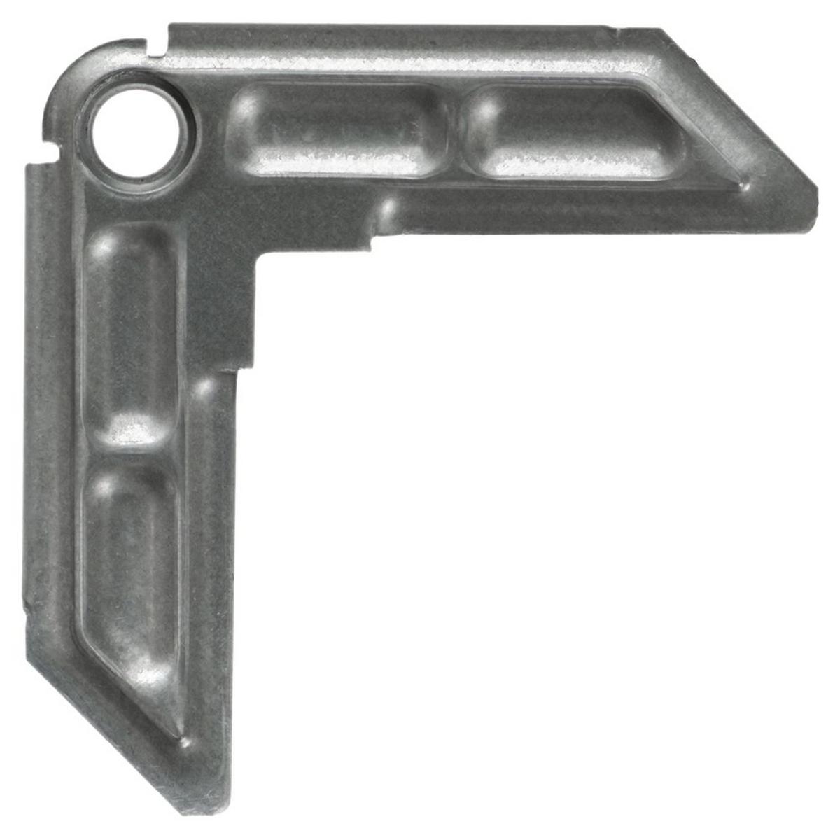 4-1/4 x 4-1/4 in. Galvanized Steel 16 ga Duct Connector