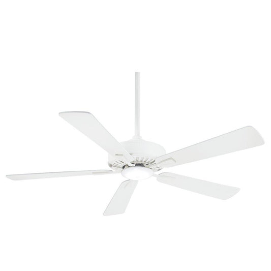 Minka Aire Contractor® 52 in. 5-Blade Indoor Ceiling Fan in White