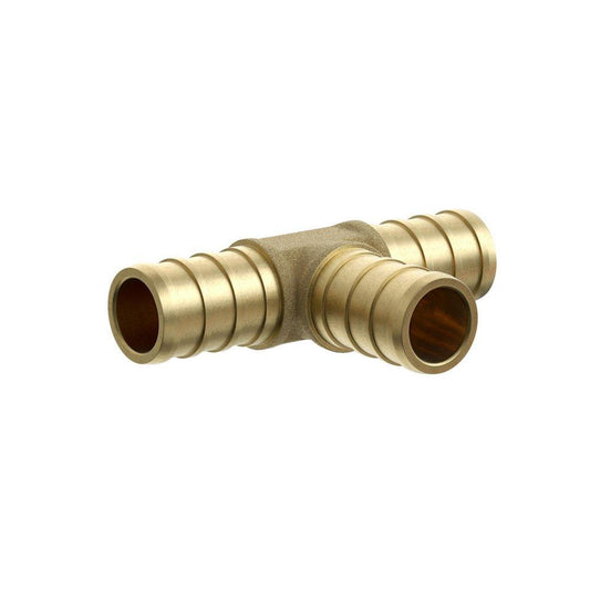 3/4 in. Brass PEX Crimp Tee
