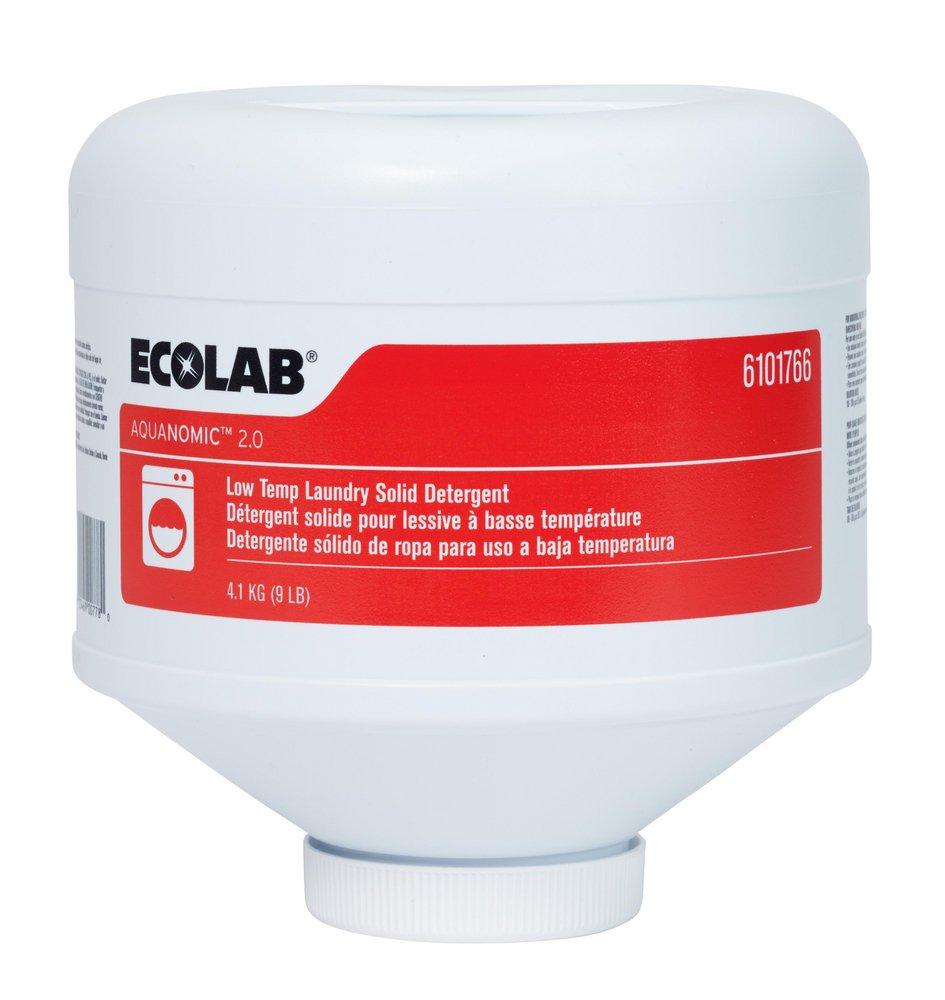 Ecolab Aquanomic™ 2.0 9 lb. Low-Temperature Laundry Solid Detergent (Case of 4)