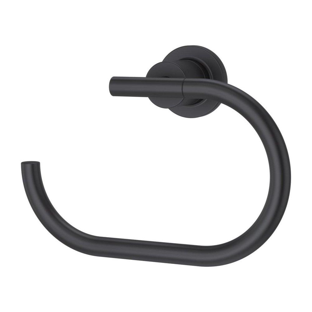 Pfister Contempra™ Rectangular Open Towel Ring in Matte Black