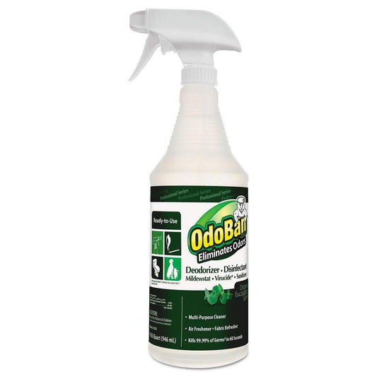 OdoBan®
                                
                                32 oz. Deodorizer Disinfectant Eucalyptus Cleaner (Case of 12)