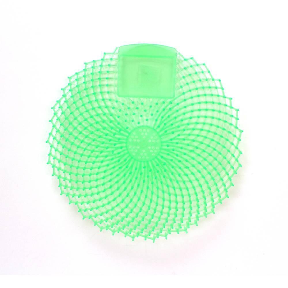 Winter Frost Fragrance Urinal Screen in Light Green (Box of 12)