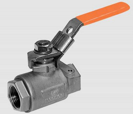 Quadrant Series S1-SS 1/4 in. Stainless Steel Full Port FNPT 1000# Ball Valve