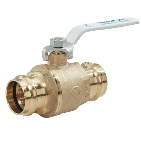 Watts LFFBV-3 Press-M2 Series 3/4 in. Brass Full Port Press 250# Ball Valve