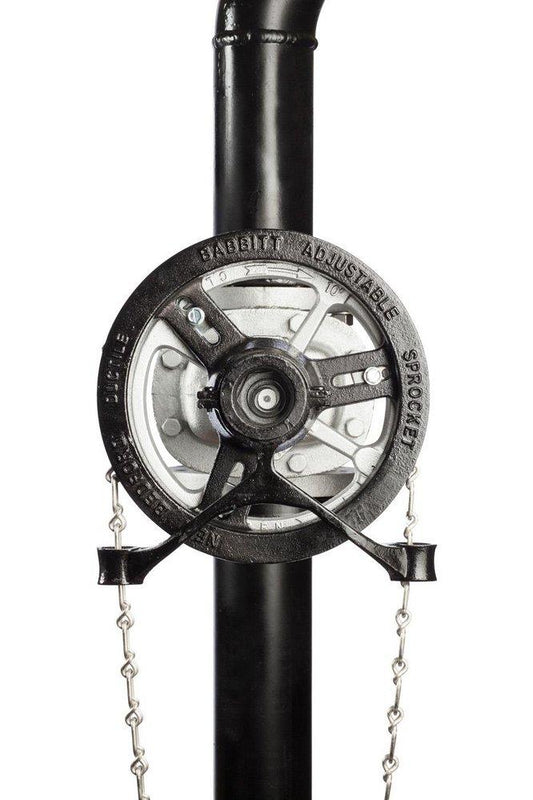 26 in. Chainwheel with Rim and Chain Guide Ductile Iron and Carbon Steel