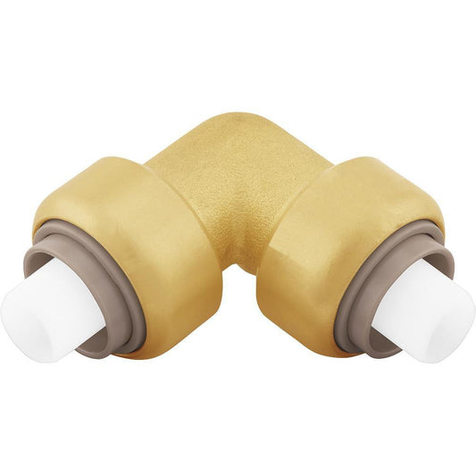 Jones Stephens Plumbite® 3/4 in. Brass Push 90° Elbow