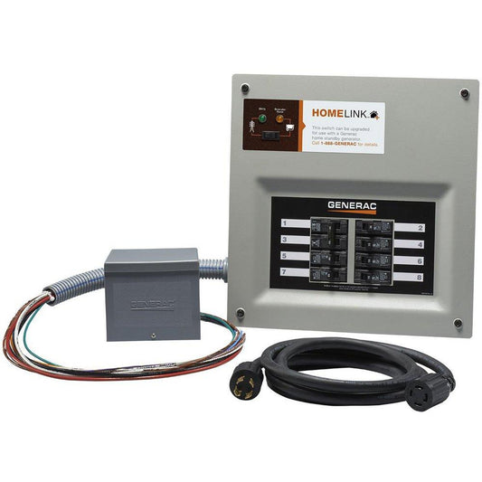 30A Manual Transfer Switch with Power Inlet Box
