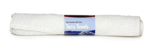 14 x 17 in. Terry Towel in White (Pack of 3)