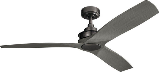 Kichler Lighting Ried™ 61W 3-Blade Ceiling Fan in Anvil Iron