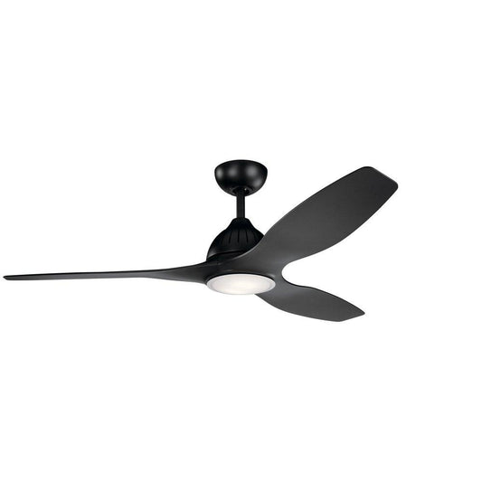 Kichler Lighting Jace™ 72W 1-Light LED Ceiling Fan in Satin Black